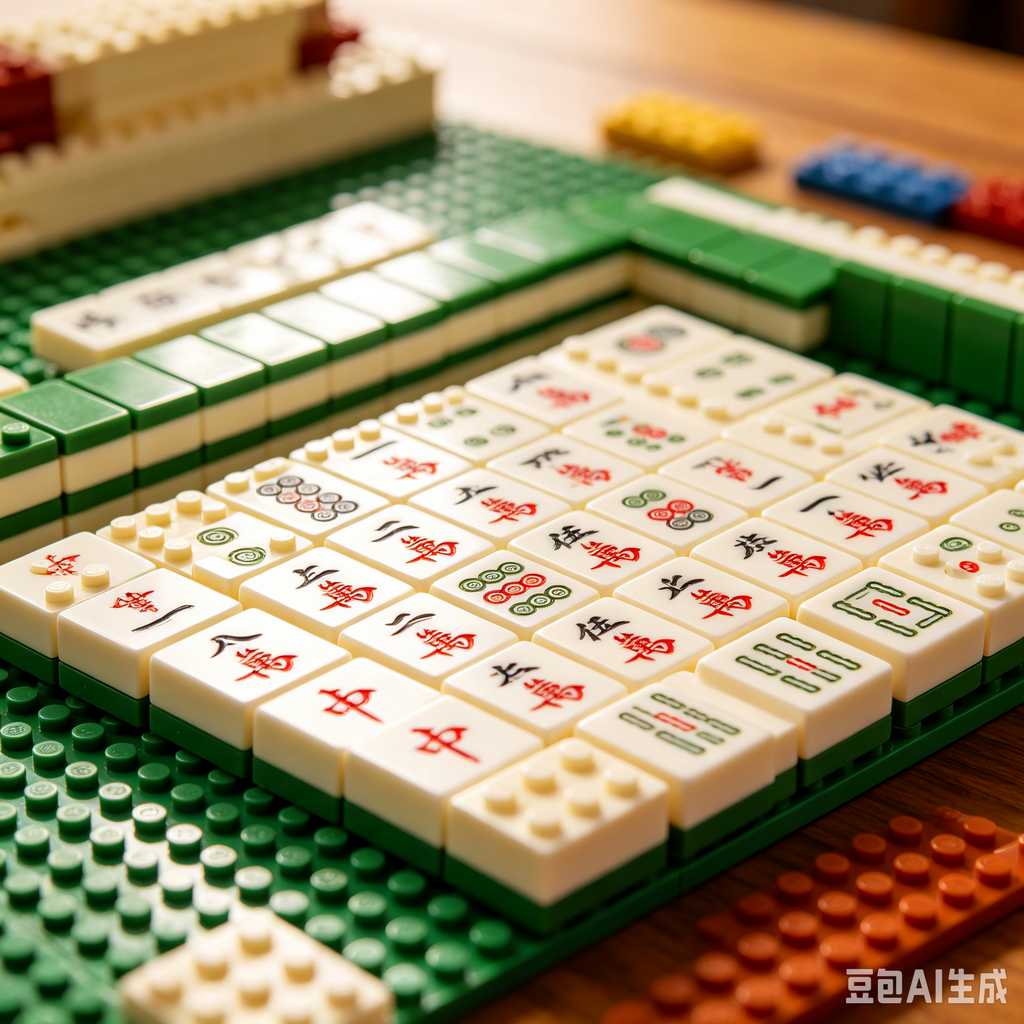 luggage portable mahjong tiles